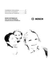 Bosch HCP30E51UC Instrucciones De Instalación