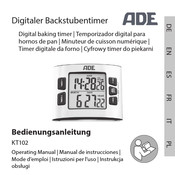 ADE KT102 Manual De Instrucciones