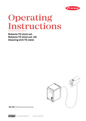 Fronius Robacta TC 2000 ext Manual De Instrucciones