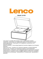 Lenco LS-470 Manual De Usuario