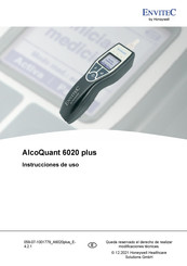 Honeywell ENVITEC AlcoQuant 6020 plus Instrucciones De Uso