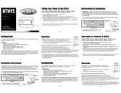 Jensen BTM15 Instrucciones De Instalación