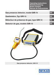 WIKA GIR-10 Manual De Instrucciones