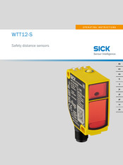 SICK WTT12-S Instrucciones De Funcionamiento