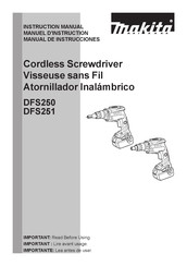 Makita DFS250 Manual De Instrucciones