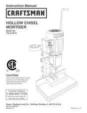 Craftsman 152.219070 Manual De Instrucciones