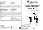 Soundtrack pro-audio RAPTOR-20 Manual Del Usuario