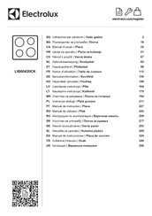 Electrolux LIB60420CK Manual De Instrucciones