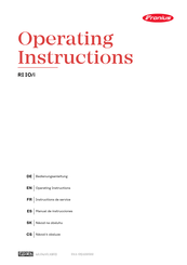 Fronius RI IO/i Manual De Instrucciones