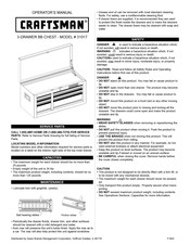 Craftsman 31017 Manual Del Operador