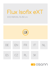 osann Flux Isofix eXT Manual De Instrucciones