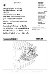 Volkswagen 7E0 071 104 Instrucciones De Montaje