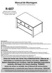 Ditalia Móveis R-607 Manual De Montagem