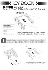 Icy Dock EZ-FIT LITE Manual De Instrucciones
