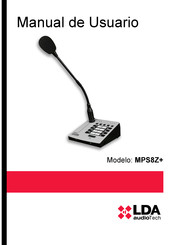 LDA Audio Tech MPS8Z+ Manual De Usuario