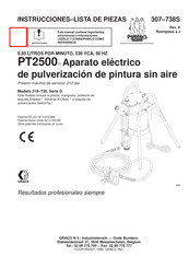 Graco PT2500 Instrucciones