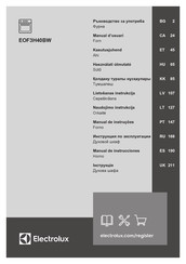 Electrolux EOF3H40BW Manual De Instrucciones