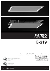 Pando E-219 Manual De Instalación