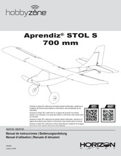 HobbyZone Aprendiz STOL S Manual De Instrucciones