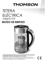 THOMSON THKE917TP Modo De Empleo