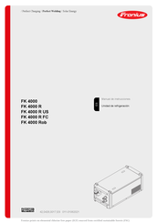 Fronius FK 4000 R Manual De Instrucciones