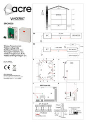 Acre Vanderbilt SPCW220 Manual De Instrucciones