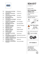 CRUZ LCV 934-517 Instrucciones De Montaje