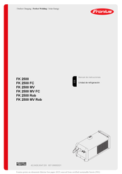 Fronius FK 2500 Manual De Instrucciones