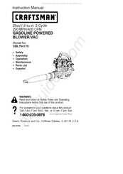 Craftsman 358.794170 Manual De Instrucciones