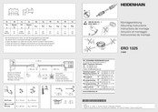 HEIDENHAIN ERO 1325 Instrucciones De Montaje