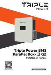 SOLAX Triple Power BMS Parallel Box-II G2 Manual De Instalación
