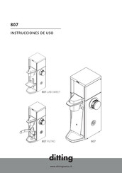 DITTING 807 FILTER Instrucciones De Uso