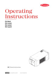 Fronius CU 1200i Manual De Instrucciones