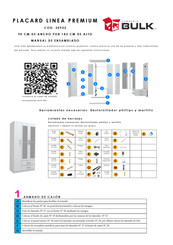 BULK PLACARD PREMIUM 30922 Instrucciones De Ensamblado