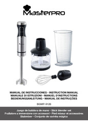 Masterpro BGMP-9126 Manual De Instrucciones