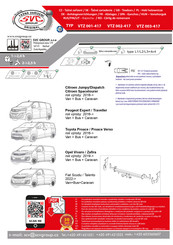 SVC GROUP VTZ 002-417 Instrucciones De Montaje