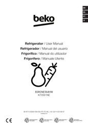 Beko B3RCNE564HW Manual Del Usuario