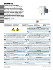 Siemens 3VA9987-0UA10 Instructivo