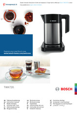 Bosch TWK7203 Instrucciones De Uso