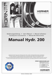 HURNER Hydr. 200 Manual De Instrucciones