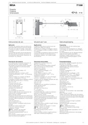 BEGA 77 558 Instrucciones De Uso