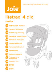 Joie litetrax 4 dlx Manual De Instrucciones