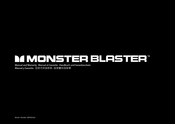 Monster Blaster 2MNSK0928 Manual Y Garantía