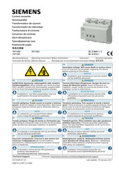 Siemens 3ZW1012-0KT12-2AA0 Instructivo