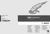 Bosch GWS Professional 20-230 JH Manual Original