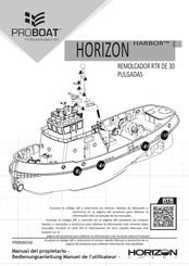 Horizon Hobby ProBoat HARBOR HORIZON Manual Del Propietário