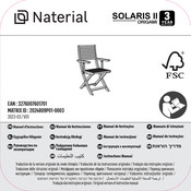 Naterial SOLARIS II 2024R09P01-0003 Manual De Instrucciones