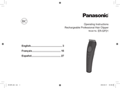 Panasonic ER-GP21K Instrucciones De Funcionamiento