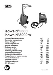 SFS isoweld 3000m Manual De Usuario