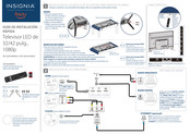 Insignia NS-42F201NA23 Guía De Instalación Rápida